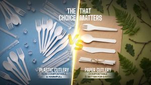 Paper Cutlery vs Plastic Cutlery: Which One Works Best for Today’s Food Businesses?